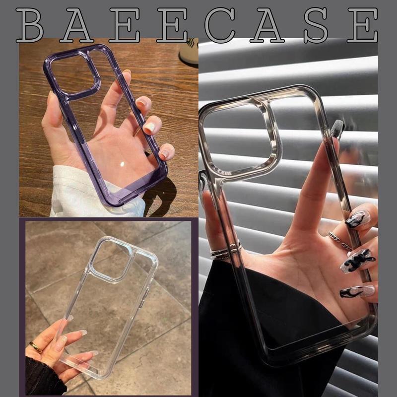 ỐP ĐT TRONG 3 MÀU CHỐNG Ố BASIC Nhựa sử dụng cho IPHONE - BAEECASE STORE