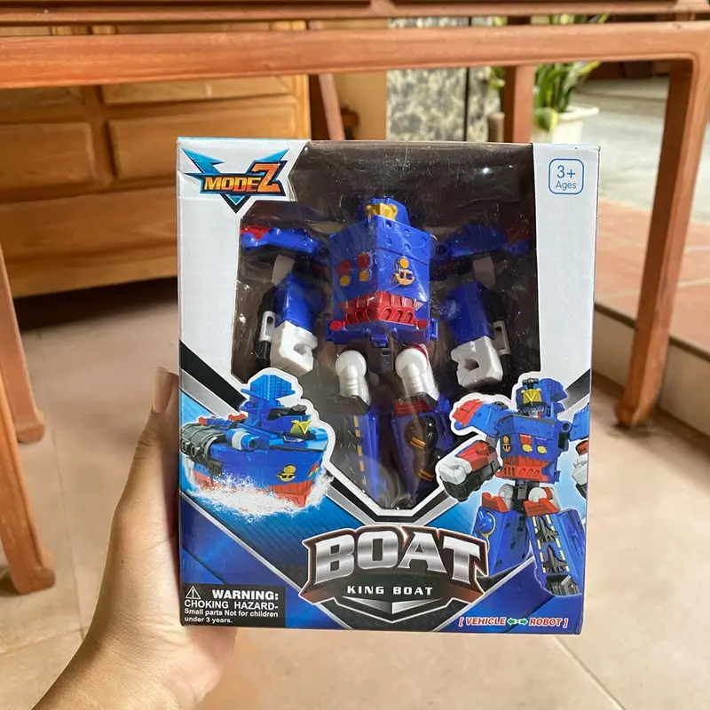 Đồ Chơi Robot Biến Hình Máy Bay Chiến Đấu 2 Trong 1 Cho Trẻ Em/Đồ Chơi Mô Hình Robot Máy Bay Siêu Biến Hình Cho Bé Trai 0