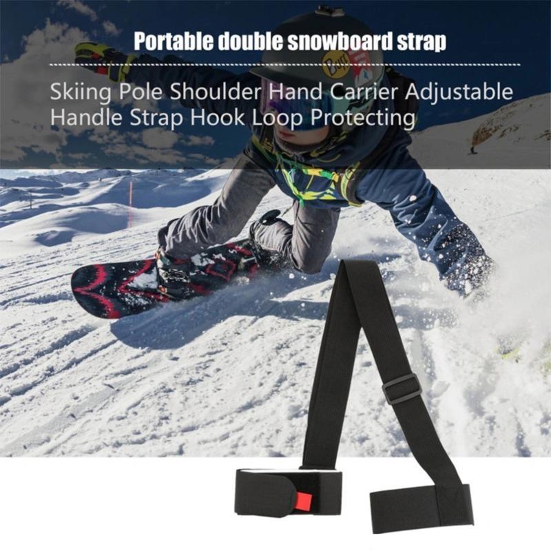 Product Introduction of Ski Straps - Ski straps for carrying your ski gear easily, adjustable ski poles, shoulder straps, snowboard straps, winter sports accessories 20