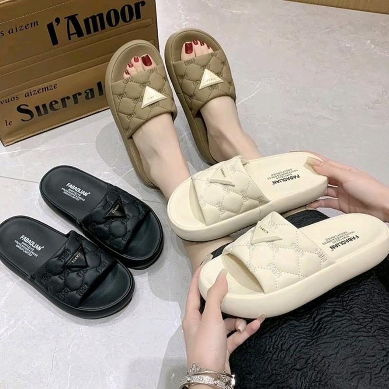 Dép Sandal Nữ Quai Ngang Đế Dày Phong Cách Hàn Quốc - DéP 3