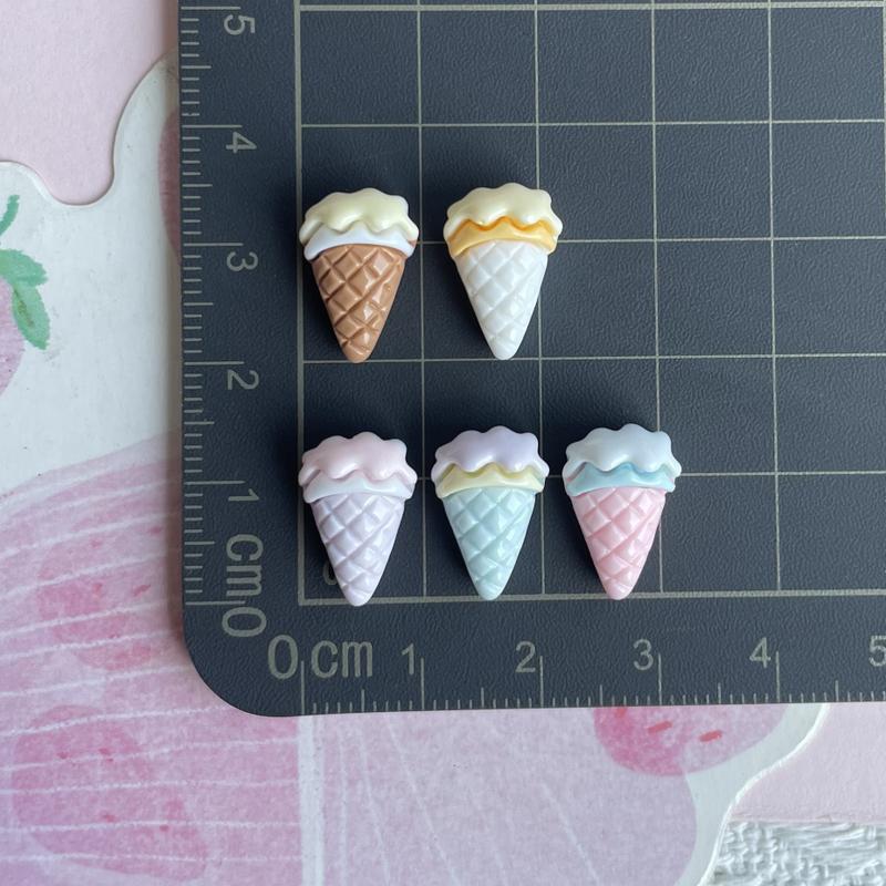 Set charm que kem dễ thương, phụ kiện handmade mini cho đồ chơi slime và móng-Charm Lumi 8