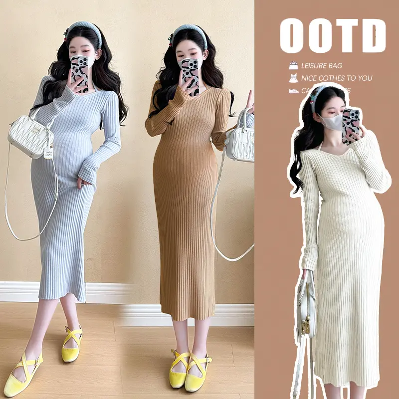 D68846# Maternity Dress Dress Women Stylish New Arrival Maternity Clothes Pregnancy Dress Maternity