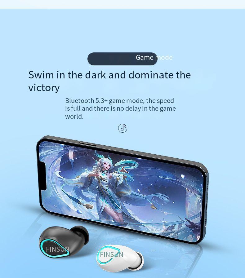Product Introduction of Private Model M5 Mini Bluetooth Headset Wireless in-Ear Sports Business Driving Foreign Trade 10