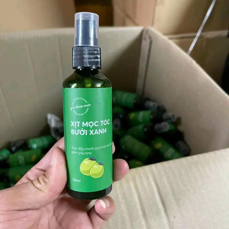 Combo 5 Chai Xịt Bưởi Hỗ Trợ Mọc Tóc Con Phục Hồi Tóc 100ml Giúp Tóc Mềm Mượt & Khỏe Mạnh 1