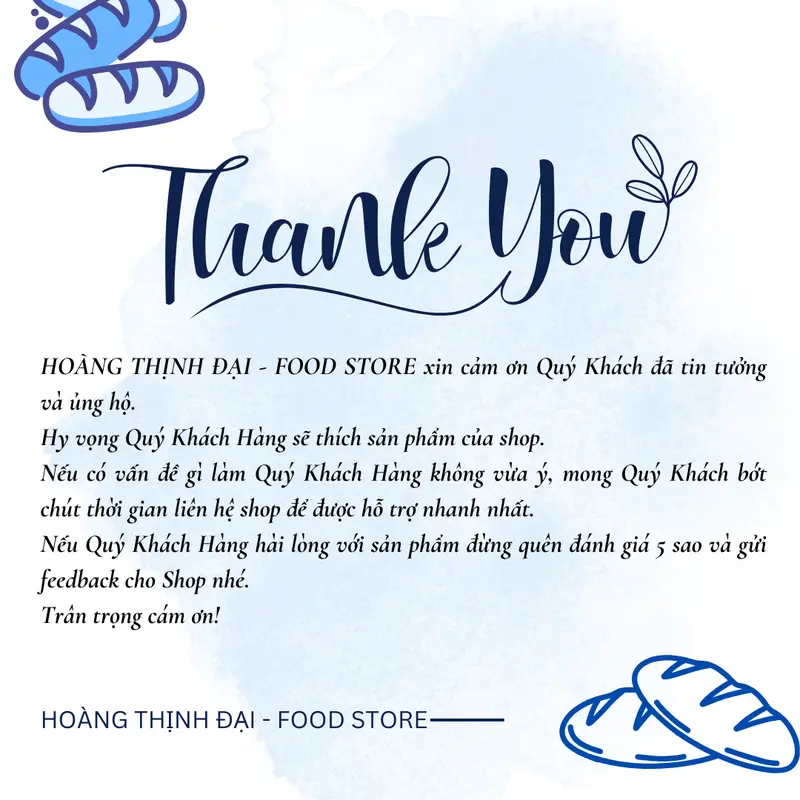 Combo 10 bánh mì ngọt mix 4 vị, gói 60 gram tặng thêm 1 bánh bông lan  - Hoàng Thịnh Đại Food Store 5