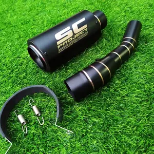Knalpot Racing SC Project Untuk Motor CBR250RR CBR150r CB150r Ninja 250fi R25 MT25 Z250 CBR250 CBU Ninja 250 Mono Ninja 250 Karbu