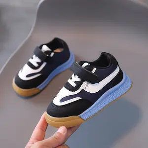 [triclovers] 100% BESTSELLER!!! Sneaker Anak Laki-Laki Perempuan Sepatu Keren Cakep Bahan Kulit Sintesis Model Velcro Unisex Cocok Usia 2-6 tahun