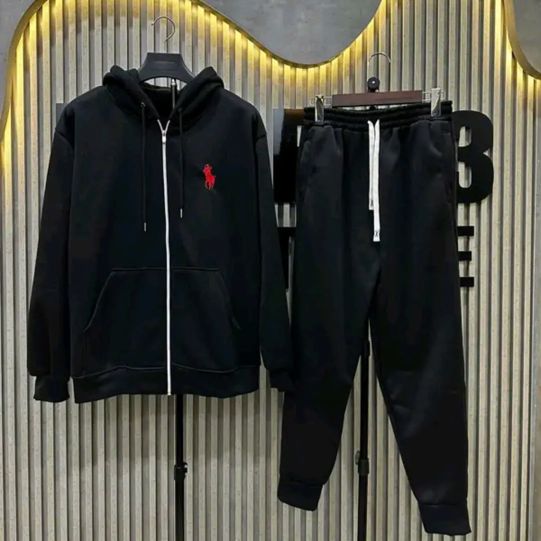 Bộ áo ngựa thu đông nam nữ chất cotton dày dặn - Màu sắc đa dạng, trẻ trung - Cổ Tròn, Menswear