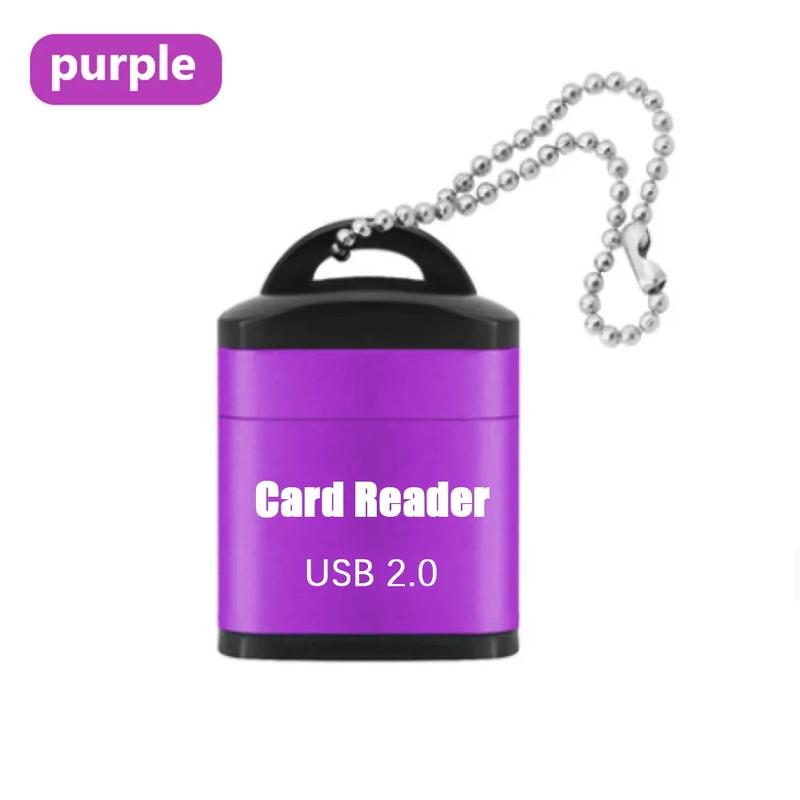 Product Introduction of Mini high speed USB 2.0 card reader TF memory card adapter for computer desktop laptop notebooks USB cartridge 6