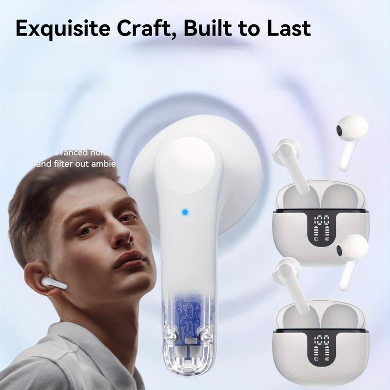 Product Introduction of Experience immersive sound with these wireless headphones. They deliver rich and detailed audio for music, movies, and games, enhancing your entertainment experience without wires. 5