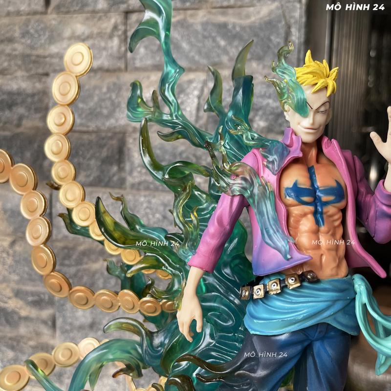 Mô hình nhân vật Marco Phoenix đội trưởng đội 1 băng râu trắng figure one piece phượng hoàng marco Lai dáng đứng 4