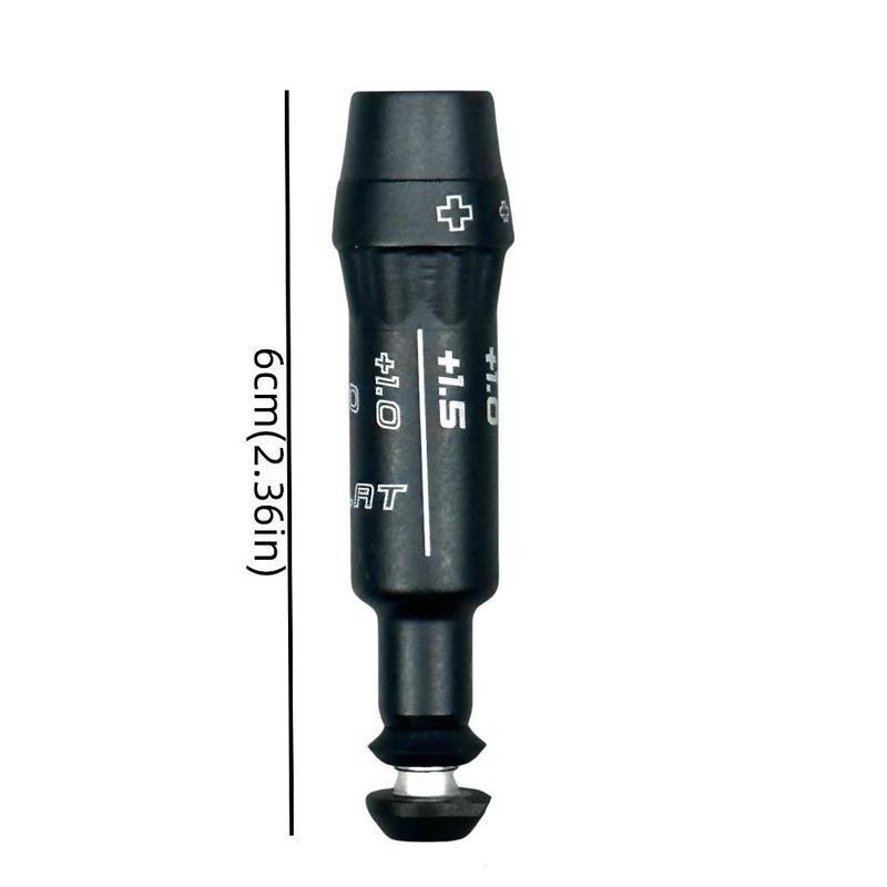 Golf Accessories Fairway Wood Golf Shaft Sleeve Hybrid Club Head 0.335/0.35/0.370 Golf Club Head Adapter Replacement Aluminium Alloy Golf Shaft Adapter Golfer Gift 2