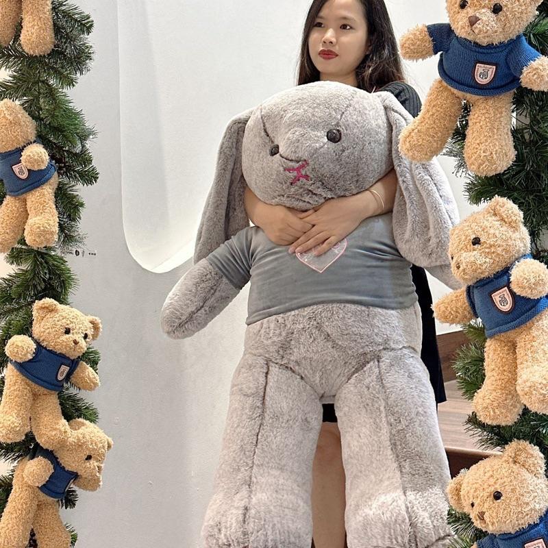 Gấu bông thỏ Bunny to đại m2 thỏ tai dài bunny Khổng Lồ Thú Nhồi Bông Thú Bông Toy Đồ Chơi