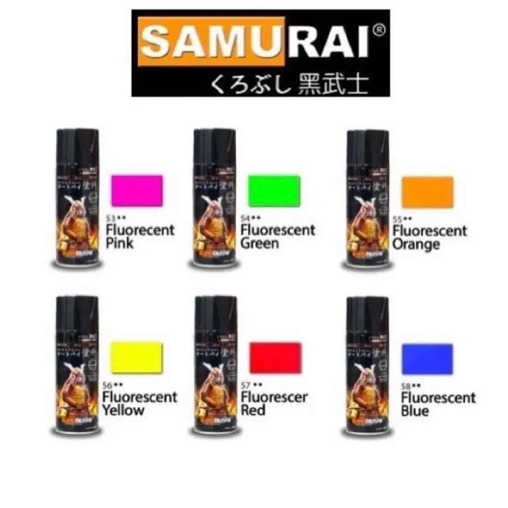 SAMURAI SPRAY  (FLUORESCENT COLOUR)