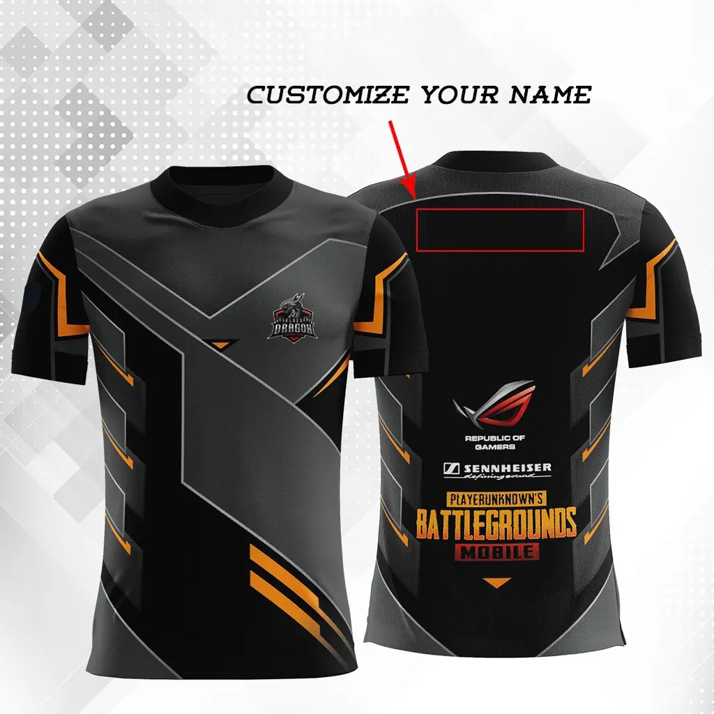 Áo Thun Bóng Đá, Có Thể Tùy Chỉnh Với Các Đội Tuyển, Nickname, Aov, Pubg, Trò Chơi Miễn Phí