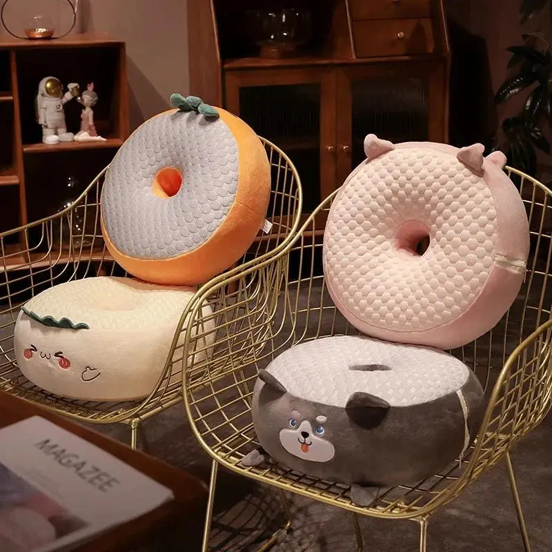 Bantal Donat Bantal alas duduk Lembut Dekorasi Kursi Bantal kantor Bantal Kamar Tidur ukuran 40cm