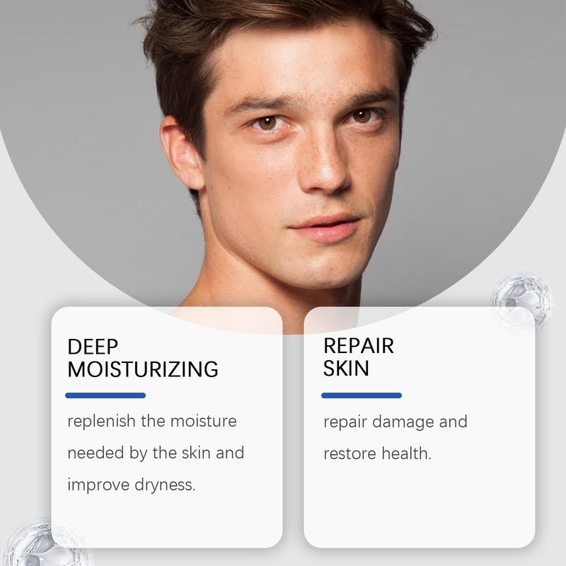 Product Introduction of Men's Cream, A variety of plant extracts, brightening the complexion, moisturising the facial, firming the skin, lightening wrinkles, Men's Facial, 50ml 18