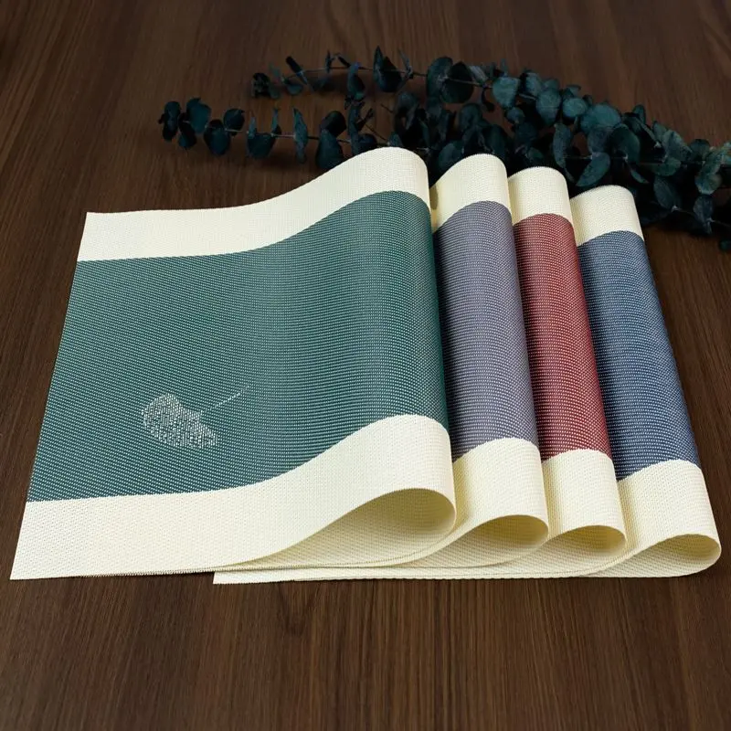 Tấm Lót Bàn Ăn, Phong Cách Dân Tộc, Phong Cách Trung Quốc Mới, Đệm Bàn Ăn, Tấm Lót Chịu Nhiệt, Tấm Lót Phong Cách Phương Tây cao cấp, Không Thấm Nước, Tấm Lót Bộ Đồ Ăn, Tấm Lót Đế Lót Ly 4