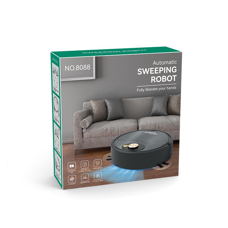 Vận Chuyển Trong Vòng 24 Giờ Robot Quét Nhà Thông Minh Sạc Hút Tất Cả Trong Một Máy Hút Bụi Mini Lazy Cho Quà Tặng 5