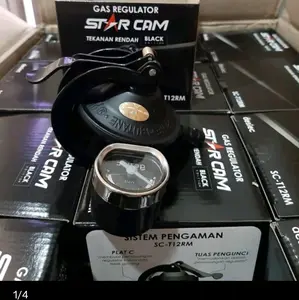 REGULATOR STARCAM SC-T12RM / KEPALA GAS JEPIT METER