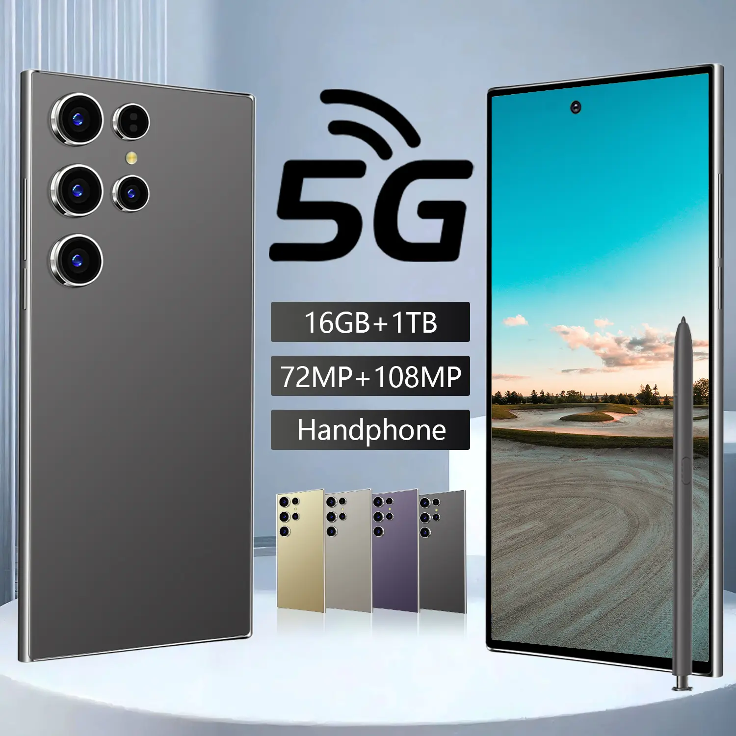 [COD]Samsug S24 Ultra 2025 - 7.5 inch, 16GB RAM, 1TB Storage, 8000mAh Battery, 108MP Camera - Phone COD - Việc lớn