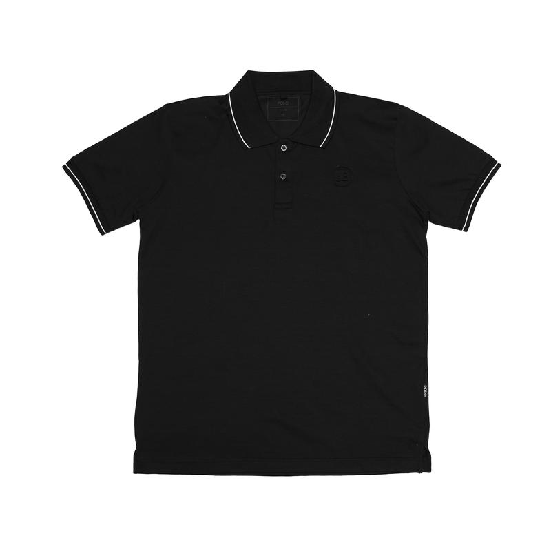 JB Polo Shirt Black Stripe 6