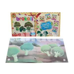 Buku Anak, buku cerita bergambar Seri Sayuran, dua bahasa - BI Books