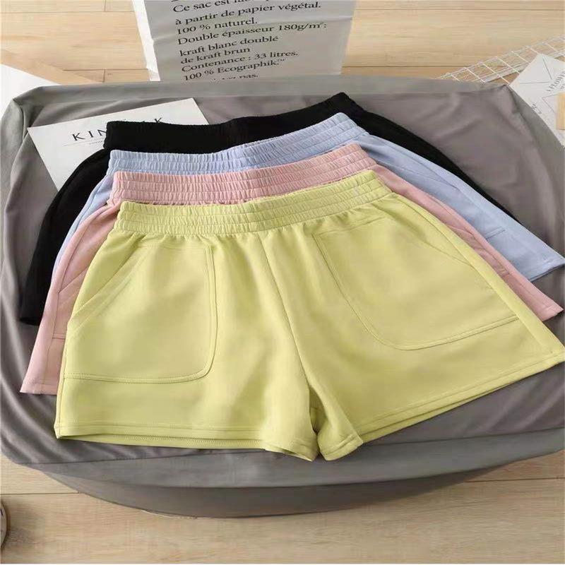 Product Introduction of Women's Shorts High Waist Casual Sports Shorts Loose Homewear Womenswear Bottom 4