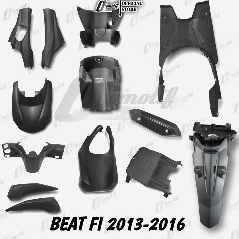 ECERAN! SATUAN! Body kasar honda beat fi / beat fi 2012 2013 2014 2015 kzl/ full body kasar beat fi lama paru paruh batok dek kiri kanan injakan bordes injakan dasbor kolong spakbor belakang cover mesin legsil kunci atas bawah