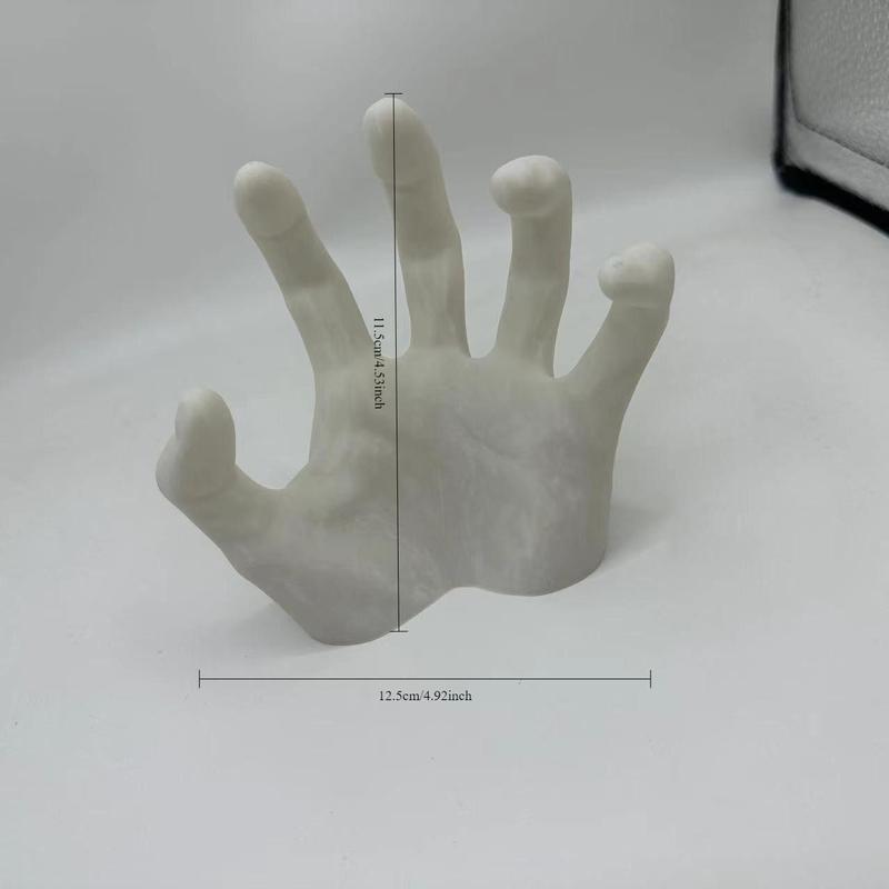 Product Introduction of Hand Shaped Wall Decoration, 1 Count Gothic Wall Hanging, Wall Art Decoration for Home Living Room Bedroom, Halloween Decorations 12