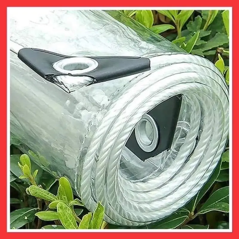Tấm PVC  trong che mưa lấy sáng 2m x 3m