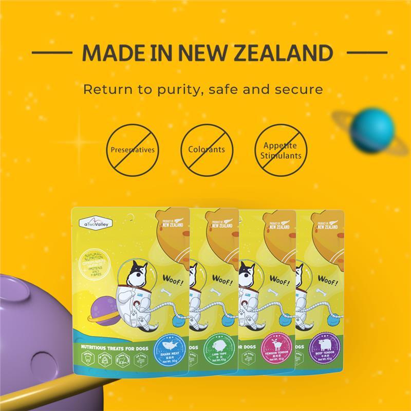 Product Introduction of High Quality ATwoValley Dried Dog Treat  Venison Rib Bone | From New Zealand | 50g [Chewbarka] 4