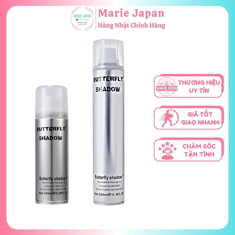 Keo Xịt Tóc Nữ Butterfly Shadow Giữ Nếp - Women