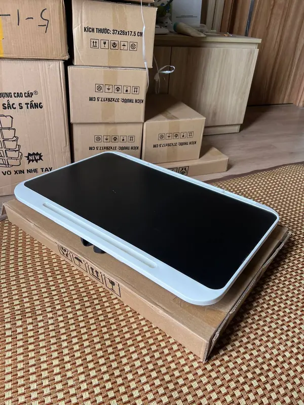 Bàn Học Gấp Gọn Ngồi Bệt Havaco Làm Việc Thông Minh Để LapTop chân bàn chữ T chắc chắn 8