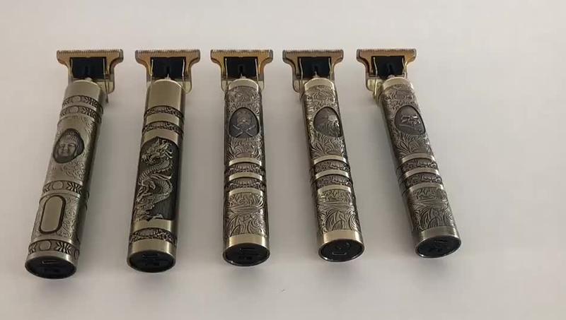 Product Introduction of Tông Đơ Cắt Tóc chấn viền tạo kiểu chuyên nghiệp VINTAGE model T9, Pin liền và pin rời 0