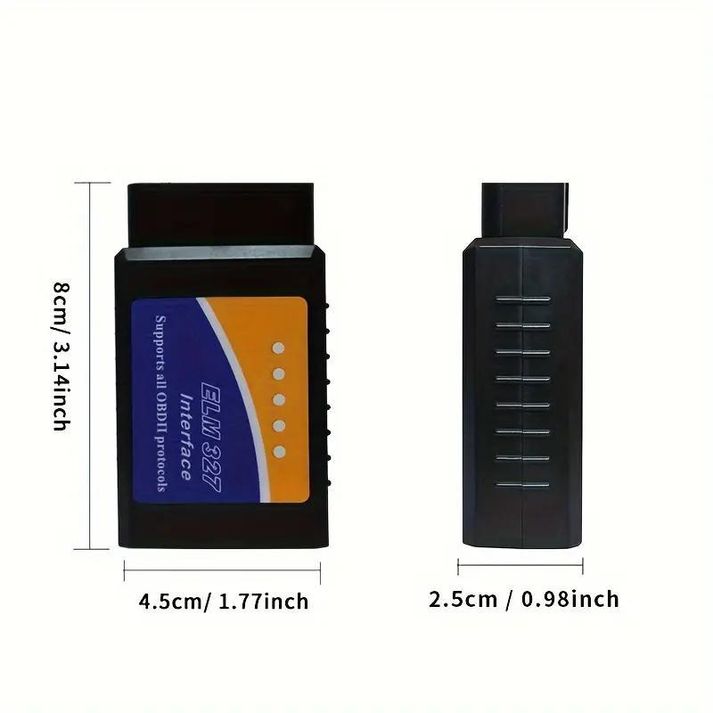 OBD2 Scanner, Wireless OBD2 Car Diagnostic Scanner, Car Fault Code Reader, Professional Car Diagnostic Tool for Android, iOS & Windows 1