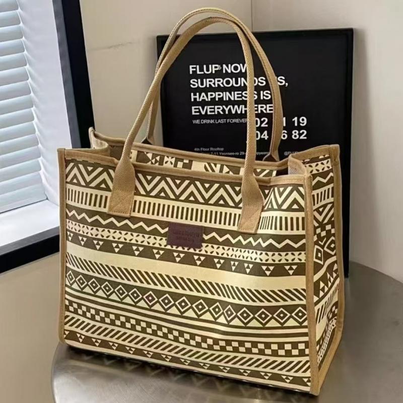  Túi Tote Sức Chứa Lớn Thời Trang Dành Cho Nữ Thích Hợp Đi Lại Làm Bằng Vải Túi Mua Sắm Bằng Tay Thích Hợp Cho Mummy Du Lịch Và Đi Lại Túi Đeo Chéo Túi Tote Thiết Kế Đi Chơi Mới Túi Xách Tay Vải Đi Lại Nhẹ Túi Đeo Vai 