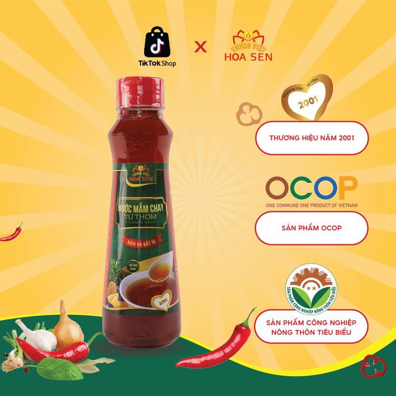 Nước Mắm chay 250ml - Tương Việt Hoa Sen