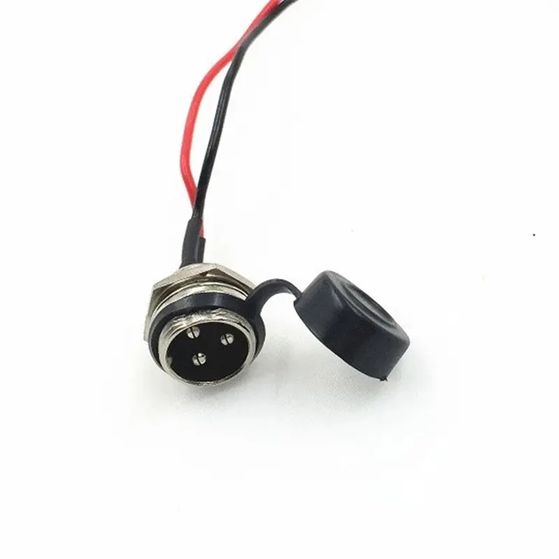 Xe đạp Điện, 3 chân, 24V và 36V, Ổ cắm giắc cắm ba lỗ, Đầu nối nội tuyến, Thích hợp để sạc pin, Có cổng sạc 2