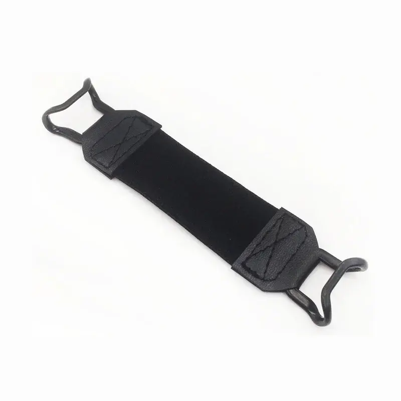 6 '' Universal E-Reader Security Hand Strap Holder For iPhone Finger Grip PU Leather Nylon Elastics Belt for Kindle Kobo Tablets 4