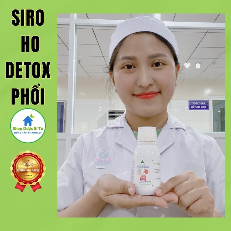 Siro Kháng Khuẩn Detox Phổi Giảm Ho Khan, Ho Đàm, Hỗ Trợ Viêm Họng, Bảo Vệ Hệ Hô Hấp Trẻ Nhỏ Và Người Lớn Hiệu Quả Từ Thảo Dược 0