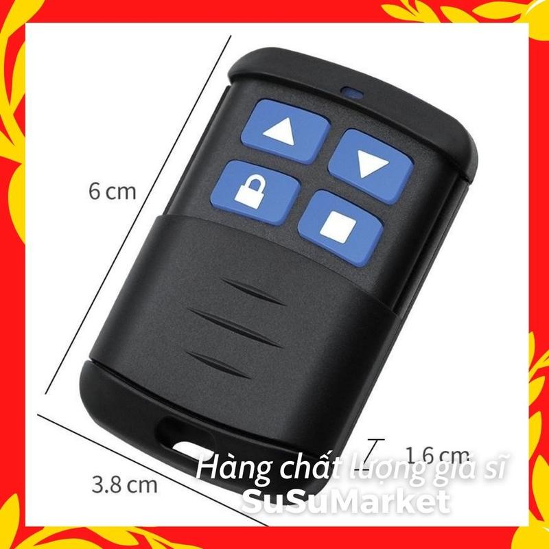Remote cửa cuốn HỌC LỆNH 433 - 315Mhz | Học nhanh | Bền đẹp, kháng nước |