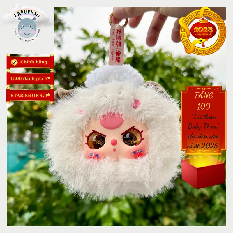 [lapupu311][CHÍNH HÃNG + QUÀ TẶNG] - Baby Three 12 Cung hoàng đạo | BB3 | Bé 3 - Đồ chơi Blind Box - Thú Nhồi Bông - Toy - Có Mùi Thơm - Có Móc Khóa