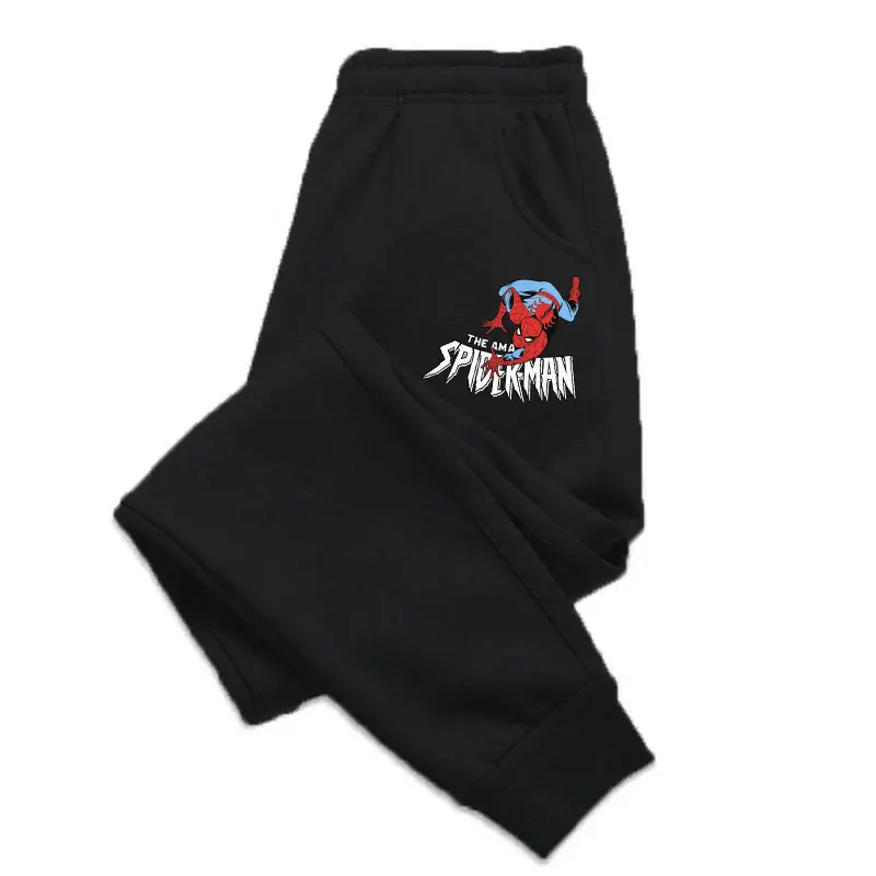 3-14Y Boys Sweatpants Spring Fall Kids Sweatpants Kids Superman Spider pants Sweatpants Fashion children's clothing