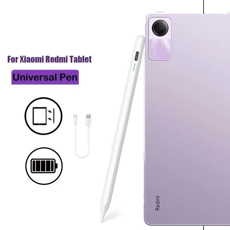 Bút Màn Hình Cảm Ứng Máy Tính Bảng, Cho Xiaomi Pad 6 Max, 14, 6 Pro, 5 Pro, 4 Plus, 3, Redmi Pad SE, 11, Pad, 10.61 inch, Bút Chì Hút Từ Tính, Không Phản Ứng Với Lòng Bàn Tay