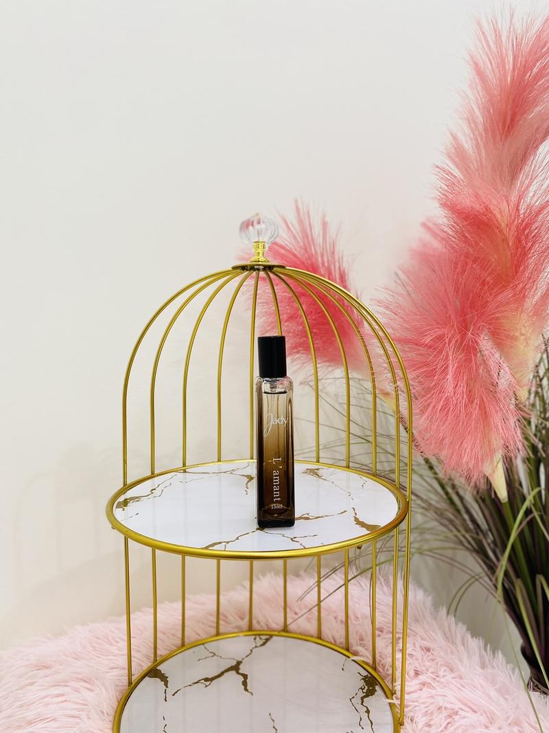 Product Introduction of Nước hoa Pháp Thương Hiệu JADY (Unisex's Perfume) mẫu màu nâu tên L'AMANT dung tích 15ml hương trầm gỗ sâu lắng một chút chậm lại xịt  thơm thư giãn Cosmetic Mỹ Phẩm 2