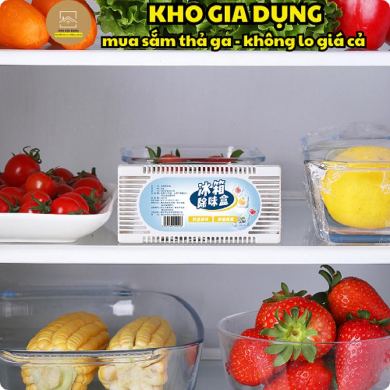 Hộp Khử Mùi Tủ Lạnh Than Hoạt Tính Khử Mùi Hôi Khử Khuẩn Vệ Sinh Làm Thơm Tủ Lạnh 88504 