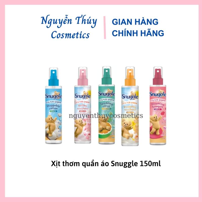 Xịt thơm quần áo Snuggle Hàn Quốc 150ml (pick olive young)