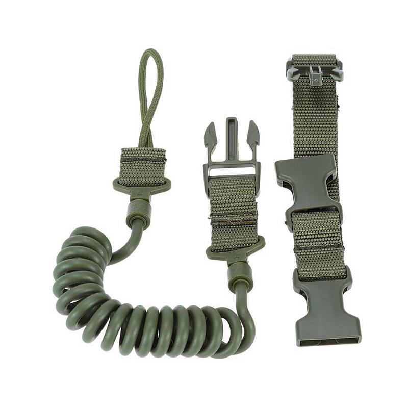 Product Introduction of Tactical Camping Spring Rope Sling Adjustable Hunting Strap Outdoor Climbing Safety Anti-lost Sling Strap Hunting Accessories 8