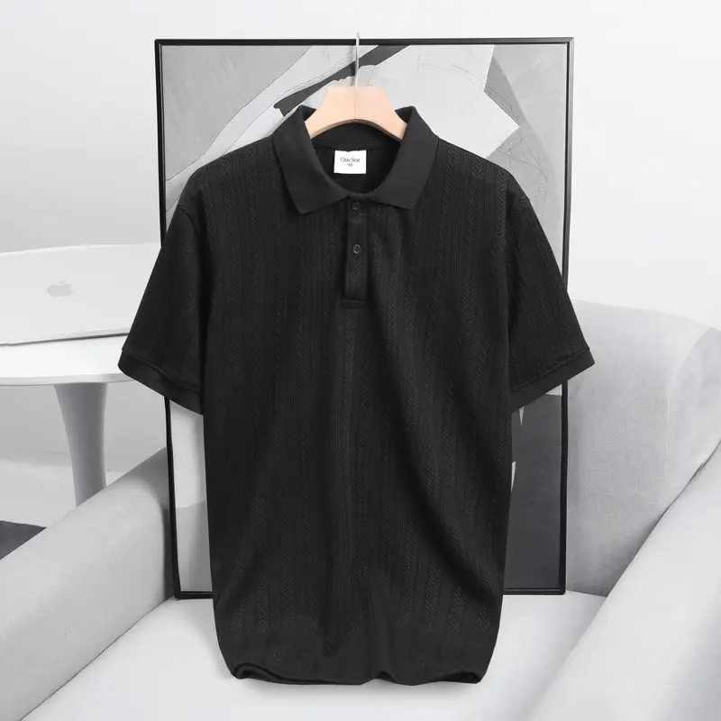 Áo Polo dệt len OTIS STAR, Form Regular Fit, Chất vải mềm mịn, thoáng mát, hạn chế nhăn 4